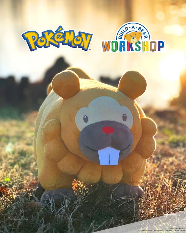 Bidoff는 Build-A-Bear의 봉제 인형 제품군에 합류한 최신 포켓몬입니다