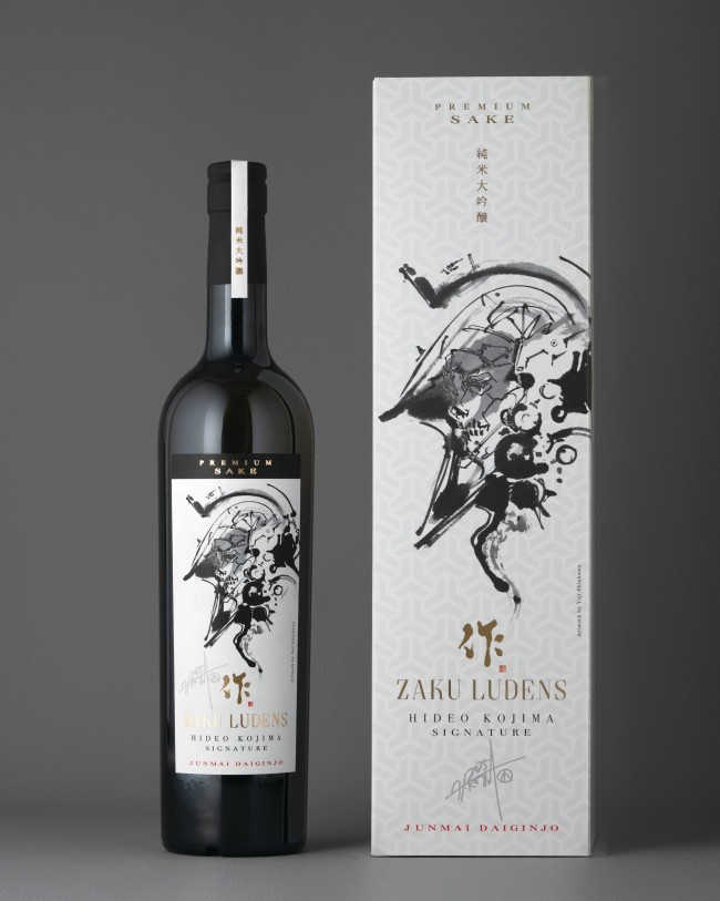 Kojima Productions는 사케 제품군을 위해 Shimizu Seizaburo Shoten과 협력합니다.