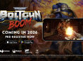 부머 슈터를 들고 이동 중에도 Warhammer 40,000: Boltgun 붐
