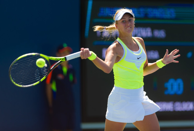 아나스타샤 포타포바가 WTA 마스터스 1,000 준결승에 진출한 최초의 행운의 패자로서 역사를 썼다