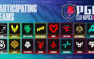 PGL이 클루지-나포카 2026 Counter-Strike 2 토너먼트에 참가하는 팀들을 공개