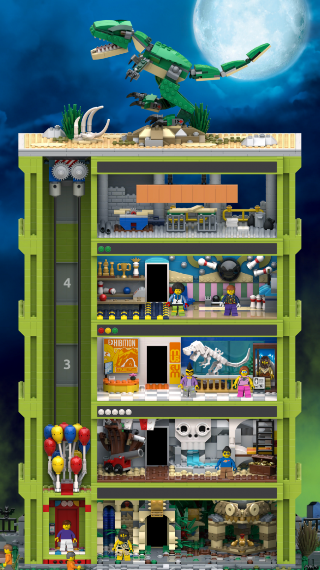 Lego Tower - Gamereactor Korea
