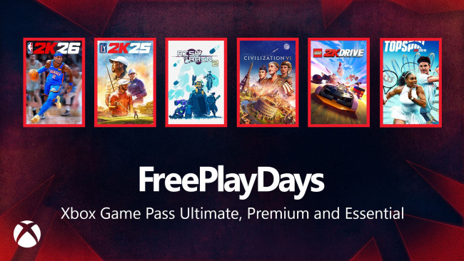 이번 주말에는 Xbox Game Pass 구독으로 6개의 2K Games 타이틀을 플레이할 수 있습니다