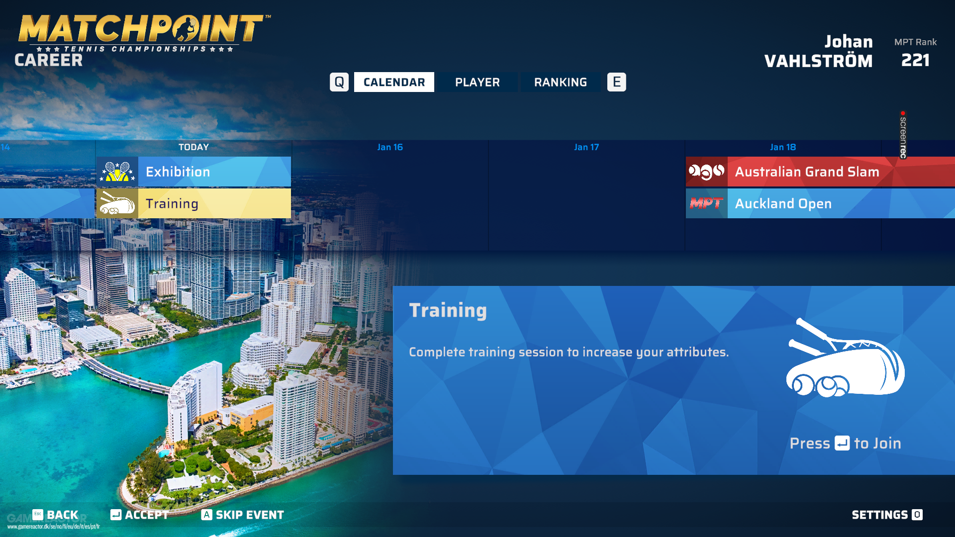Matchpoint - Tennis Championships - Gamereactor Korea