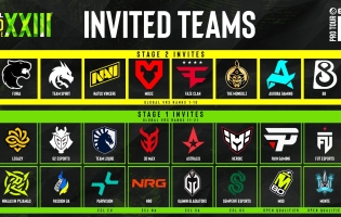 초청받은 ESL 프로 리그: 시즌 23 팀 전원이 공개되었습니다