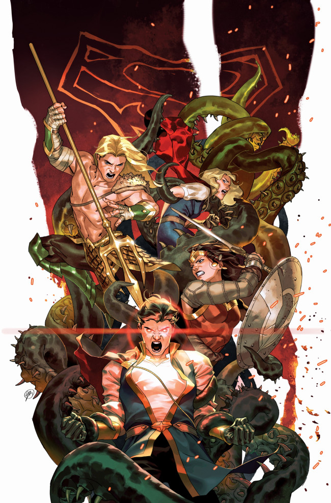 DC는 다음 엘스월드 스토리 컬렉션을 공개하며, Supergirl, Superman, Dark 기사들이 등장할 예정입니다