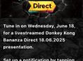 Donkey Kong Bananza 에 초점을 맞춘 Nintendo Direct가 수요일에 진행됩니다.