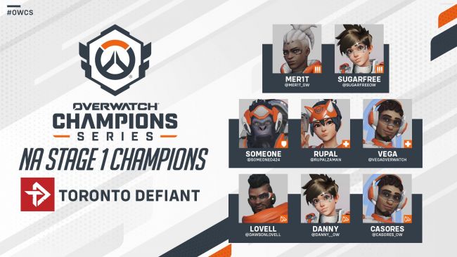 Twisted Minds와 Toronto Defiant는 오버워치 챔피언스 시리즈 메이저 우승자입니다. - Overwatch ...