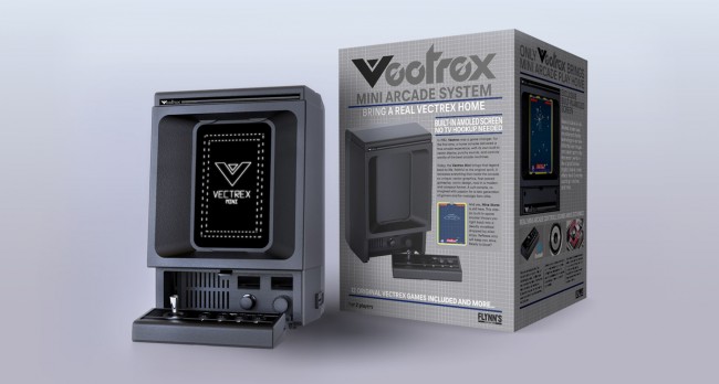 Vectrex Mini Console은 이미 Kickstarter에서 자금을 조달했습니다.
