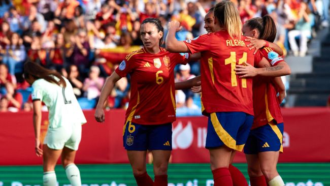 UEFA 여자 네이션스 리그 스페인의 7-1 승리 이후 순위