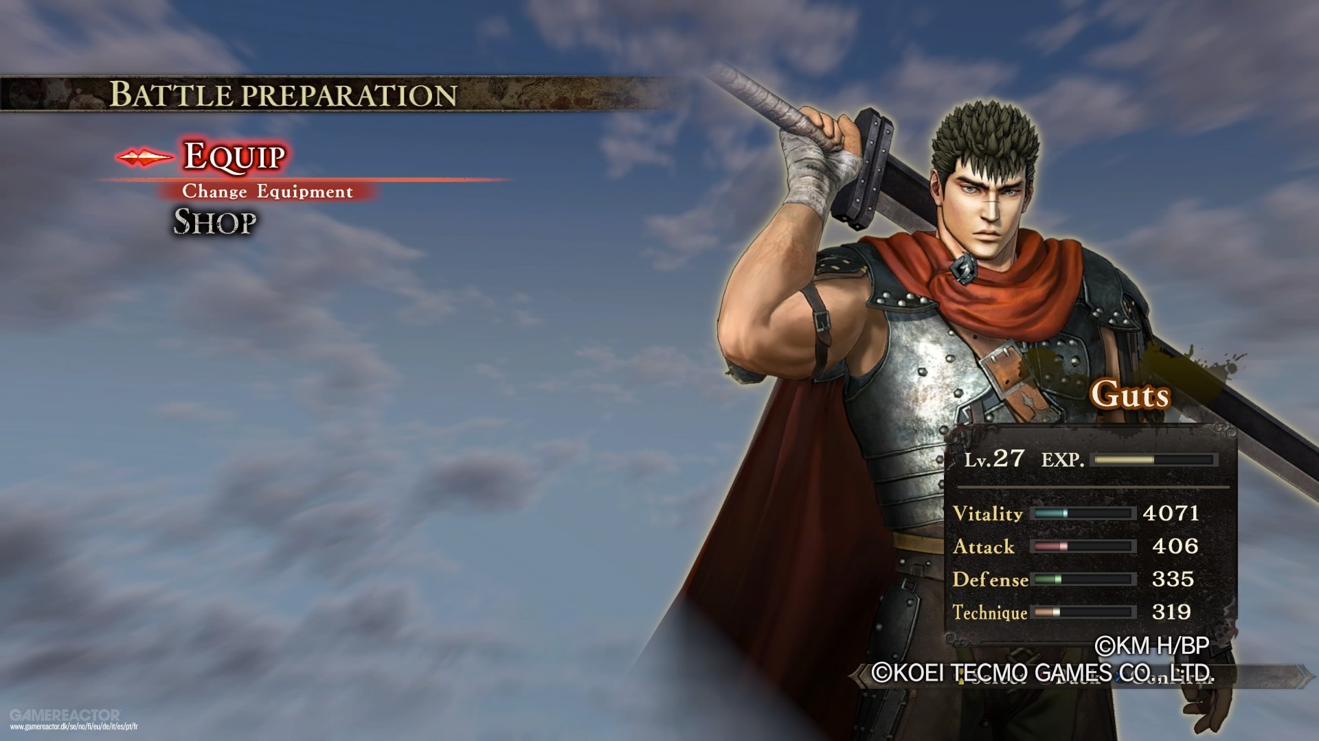 Berserk and the Band of the Hawk - Gamereactor Korea