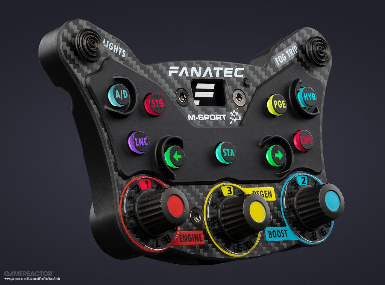 Podium Button Module Compatible Rim Fanatec 포디움 버튼 모듈 랠리 + Clubsport 휠 Sparco - Podium Button Module Rally ...
