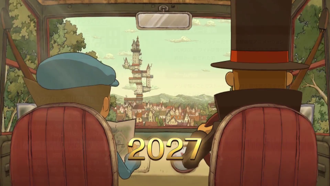 Professor Layton and the Curious Village 재제작 중이며 2027년 출시 계획입니다