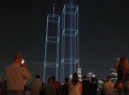 9/11 25년 만에 뉴욕시에서 드론 라이트쇼로 다시 솟아오른 세계 무역 센터 쌍둥이 빌딩