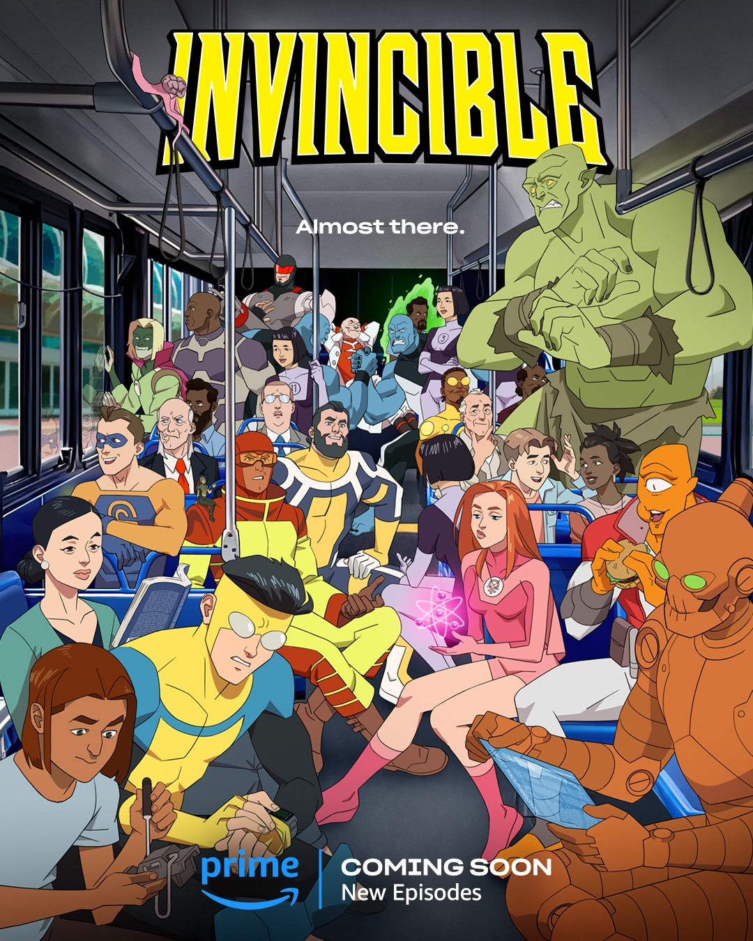 아마존, Invincible 시즌 2 포스터 공개
