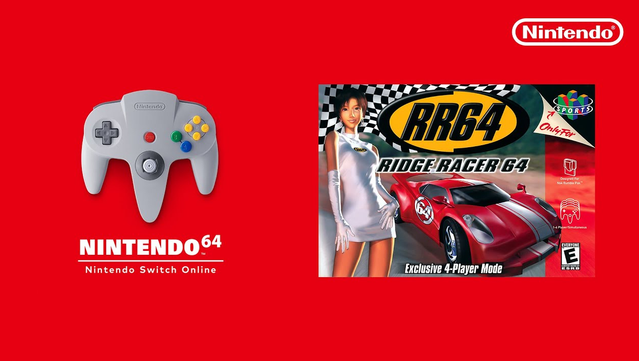 Ridge Racer 64 가 Switch Online에서 출시되었습니다.