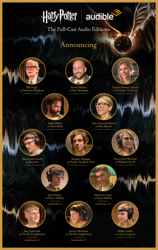 빌 나이(Bill Nighy)가 최신 해리포터 출연진으로 마법 세계로 돌아옵니다.