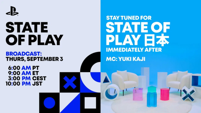 소니는 이번 목요일에 연속으로 두 번의 State of Play 프레젠테이션을 방송할 예정입니다