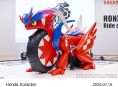 Pokémon Scarlet/Violet 의 Koraidon을 닮도록 만들어진 작동하는 Honda 자전거를 살펴보십시오.
