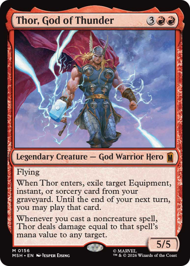 Magic: The Gathering 마블 컬렉션 Super Heroes 컬렉션을 공개하며 이달 말 출시 예정입니다