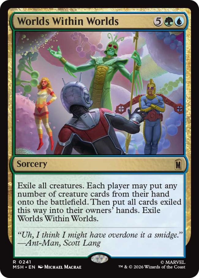 Magic: The Gathering 마블 컬렉션 Super Heroes 컬렉션을 공개하며 이달 말 출시 예정입니다