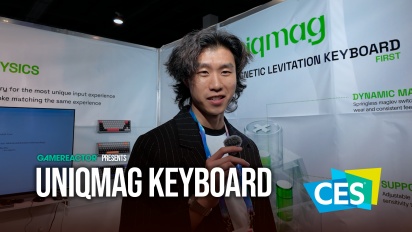 CES 2026에서 공중부양 키보드 - Uniqmag