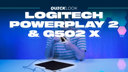 Logitech PowerPlay 2 and G502 X (Quick Look) - 주스가 떨어지지 않습니다.