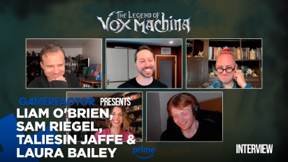 Andy Serkis 를 쇼에 참여시키는 방법 - The Legend of Vox Machina Taliesin Jaffe, Laura Baily, Liam O'Brien 및 Sam Riegel 인터뷰
