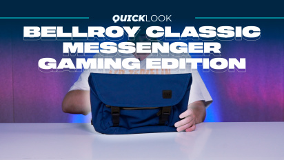 Bellroy Classic Messenger - Gaming Edition (Quick Look) - 전통적인 디자인 터치드