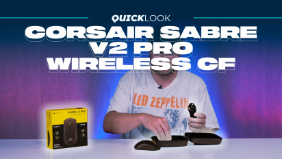 Corsair Sabre v2 Pro Carbon Fiber Wireless (Quick Look) - 울트라 리스폰시