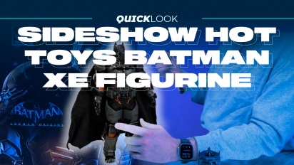 Sideshow & Hot Toys Batman XE Suit (Quick Look) - 얼음처럼 차갑습니다.