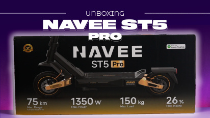 Navee ST5 Pro Urban Electric Scooter - 언박싱