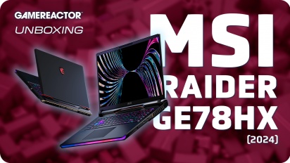 MSI Raider GE78 HX (2024) - 언박싱