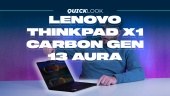 Lenovo ThinkPad X1 Carbon Gen 13 Aura (Quick Look) - AI 혁명 노트북