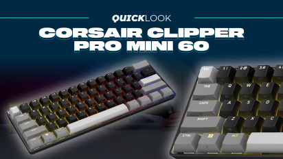 Corsair Clipper Pro Mini 60 (Quick Look) - 프로 기능, 소형 폼팩터